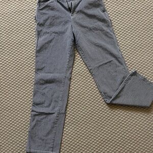 Dickies work Blue and white Striped Pants